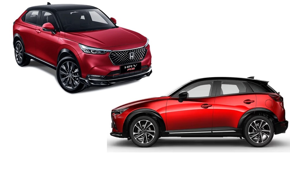 Mobil Idaman Bos Muda, Honda HR-V atau Mazda CX-3 Mana yang Lebih Ganteng?