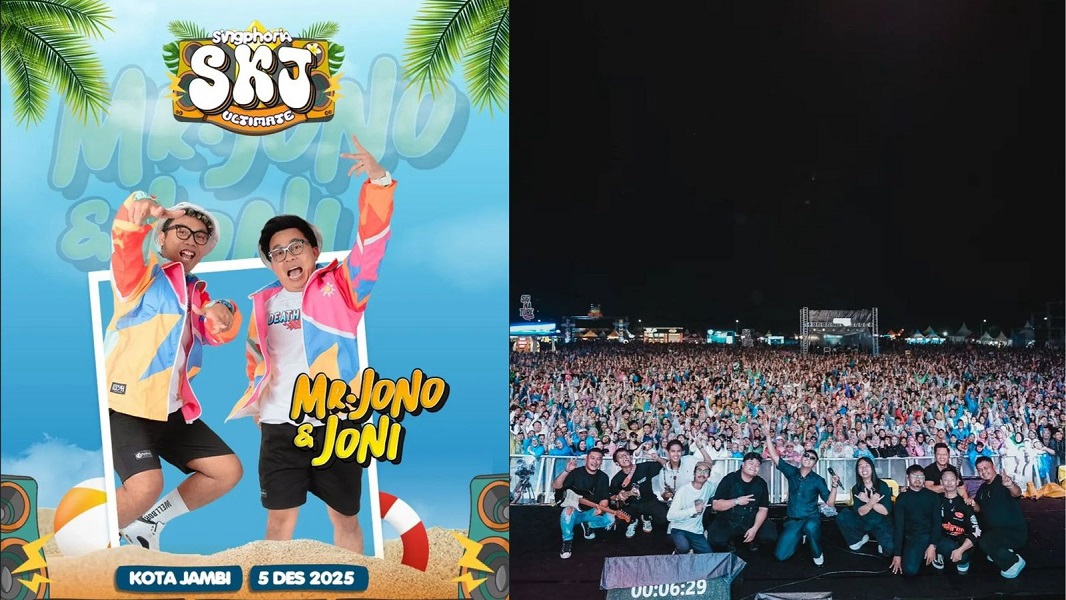 Konser Penghujung Tahun Hadirkan Denny Caknan & Jono Joni Lap Bandara lama Jambi. Siapkan Tiketnya!