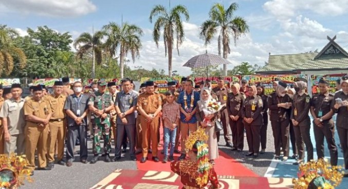 Pj Bupati Henrizal Sarolangun, Sambut Langsung Kedatangan Kajari Zulfikar Nasution