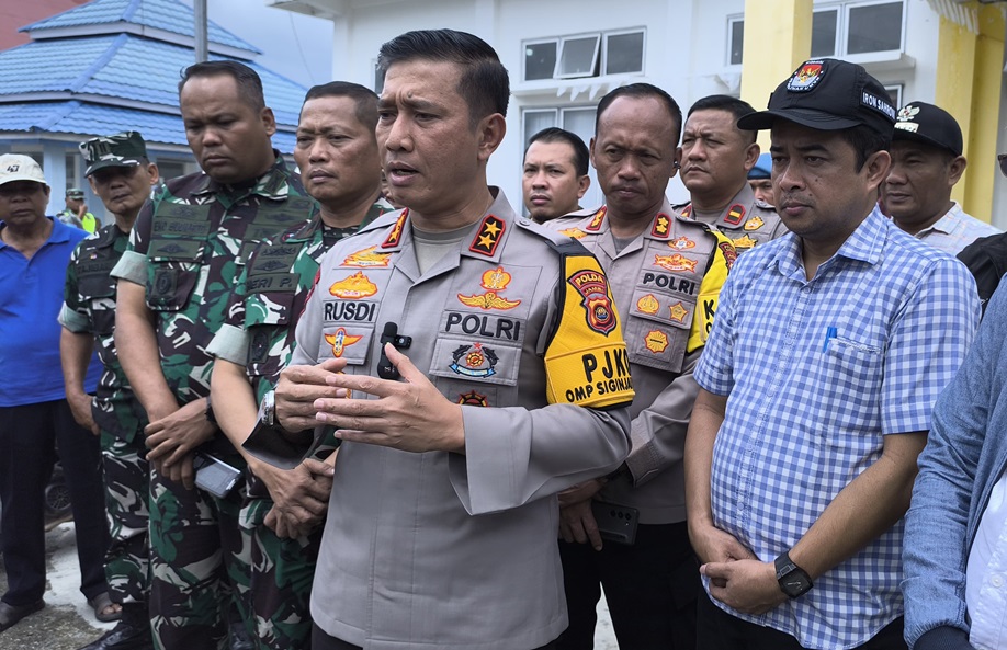 Pastikan Situasi Aman, Kapolda Jambi Pantau Pleno di Kota Sungai Penuh