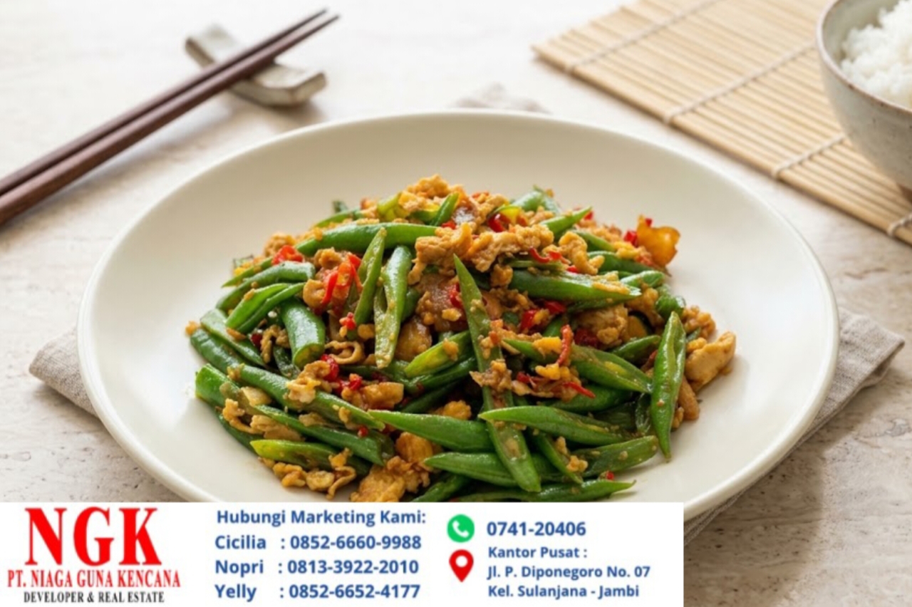 Resep Membuat Tumis Buncis Telur Orak-Arik, Menu Warteg Ala Rumahan 