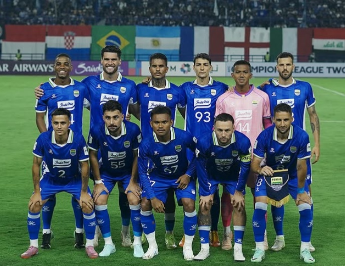 Persib Bandung Ditahan Imbang 1-1 oleh Lion City Sailors di Laga Perdana AFC Champions League Two