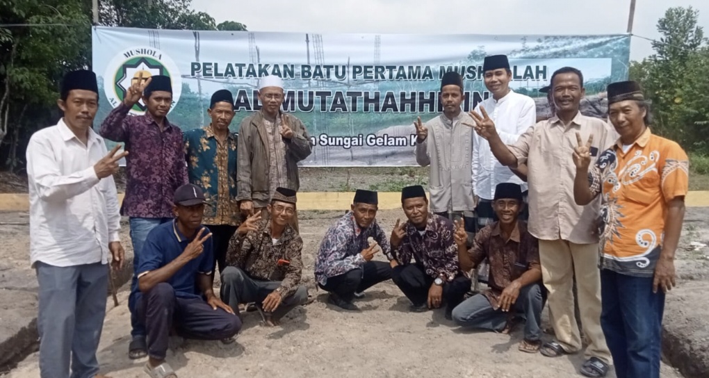 Lakukan Peletakan Batu Pertama Musala Al Mutathahhirin, Ini Kata Zuwanda