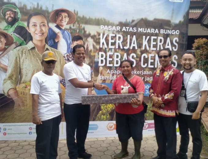 BPJS Ketenagakerjaan Ajak Pedagang Pasar Atas Ikut Jadi Peserta Jaminan Sosial Ketenagakerjaan