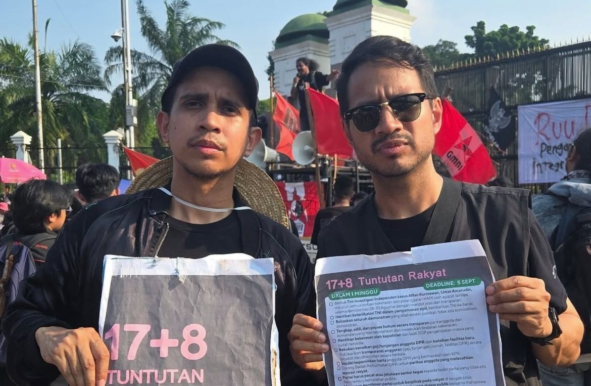 Deretan Publik Figur yang Turun ke Jalan dalam Demo DPR 2025