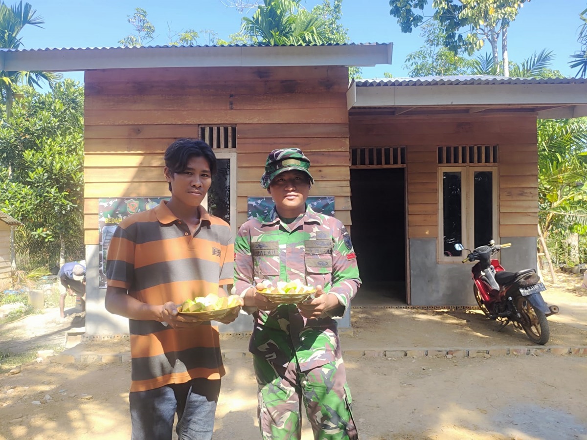 Antusias Warga Desa Suka Karya dalam Program TMMD ke-121 Kodim 0415/Jambi