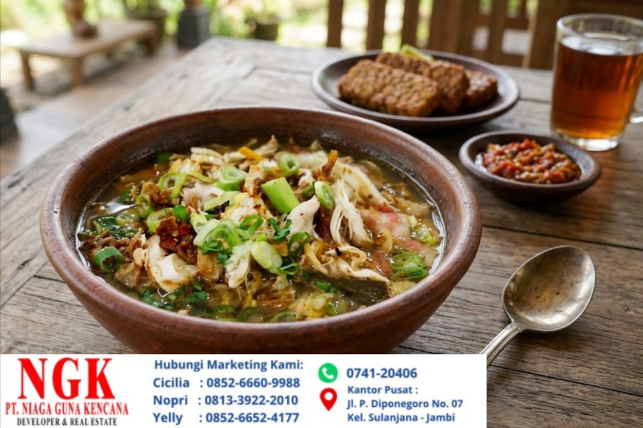 Resep Membuat Sroto Purbalingga Gurih Lezat dan Kaya Rempah