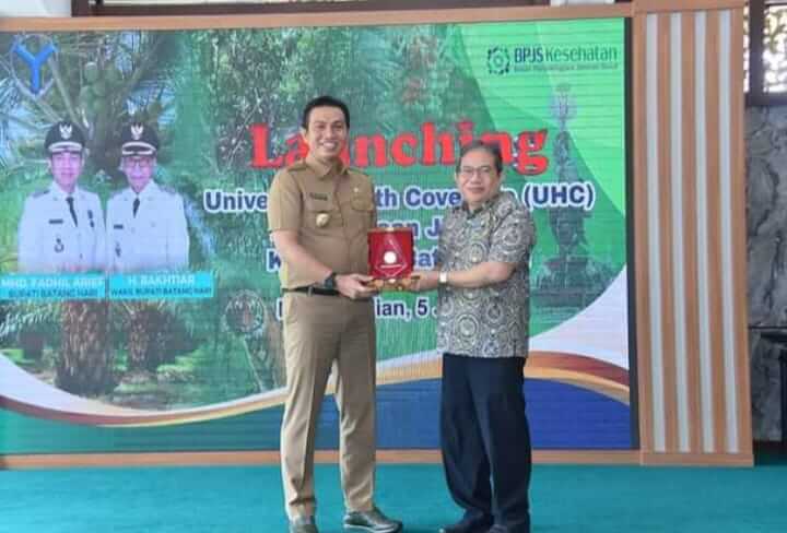 BPJS Kesehatan Launching UHC Kepesertaan JKN KIS Kabupaten Batanghari