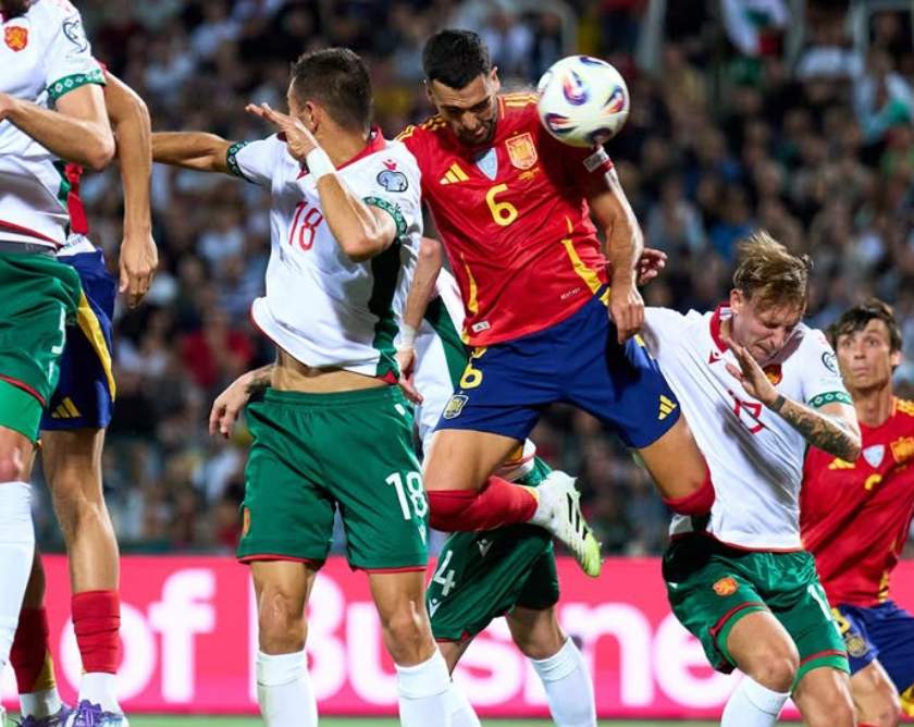 Kualifikasi Piala Dunia 2026: Spanyol Libas Bulgaria 3-0, Oyarzabal Cs Bawa Pulang 3 Poin