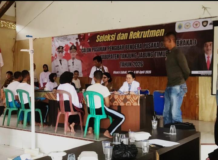 Seleksi Ketat untuk Paskibraka Tanjabtim