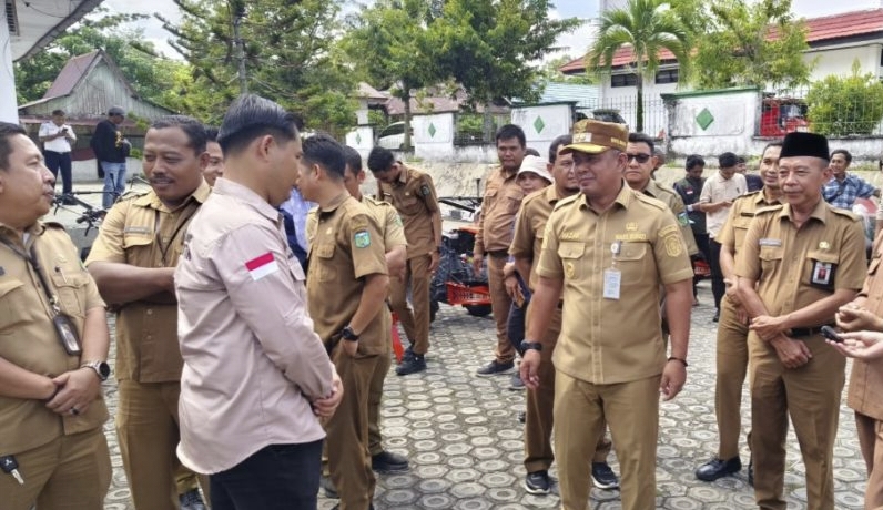 Sejumlah Brigade Pangan di Tebo Terima Bantuan Alsintan 