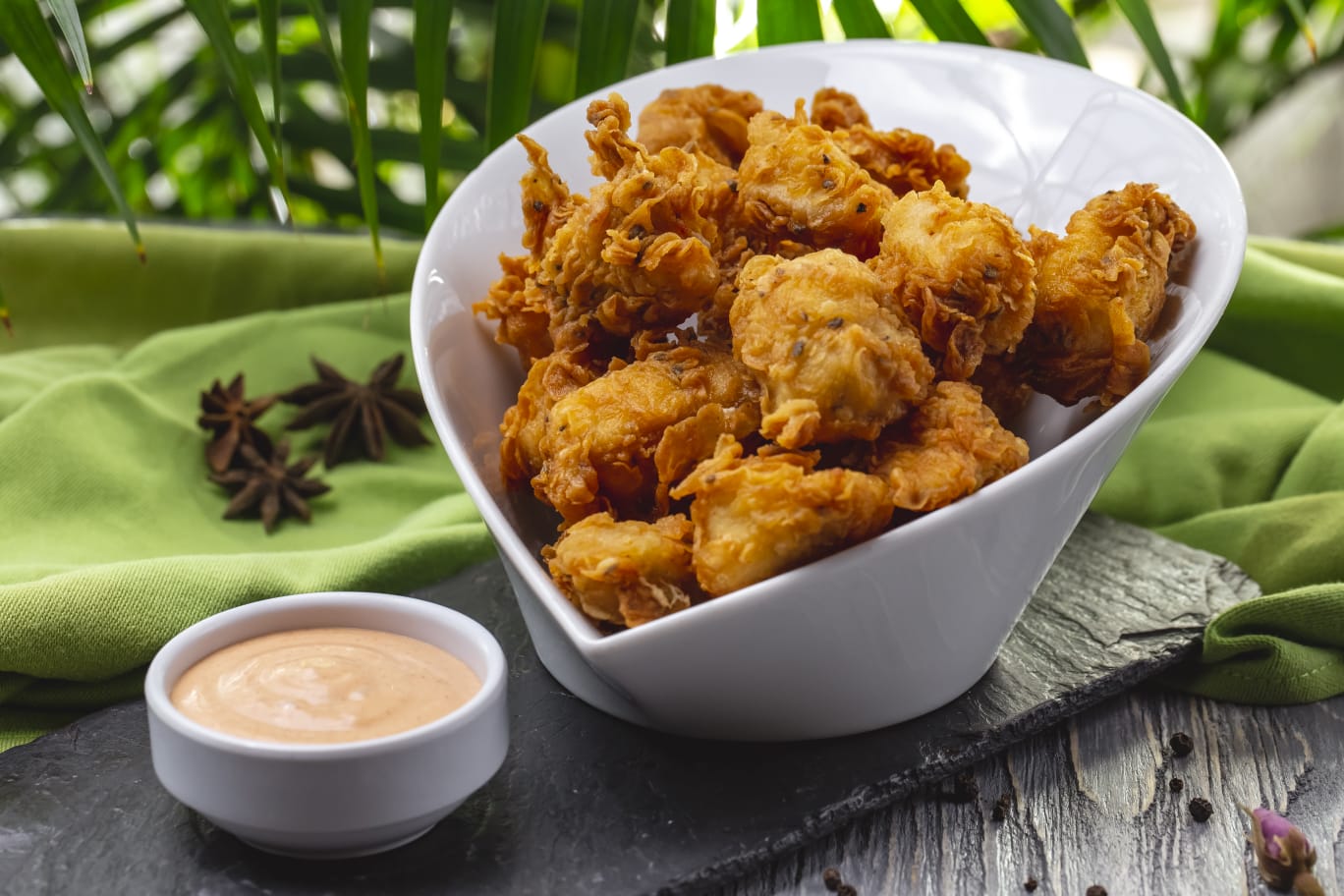 Ide Olahan Ayam Viral: Spicy Chicken Crispy With Ranch Sauce