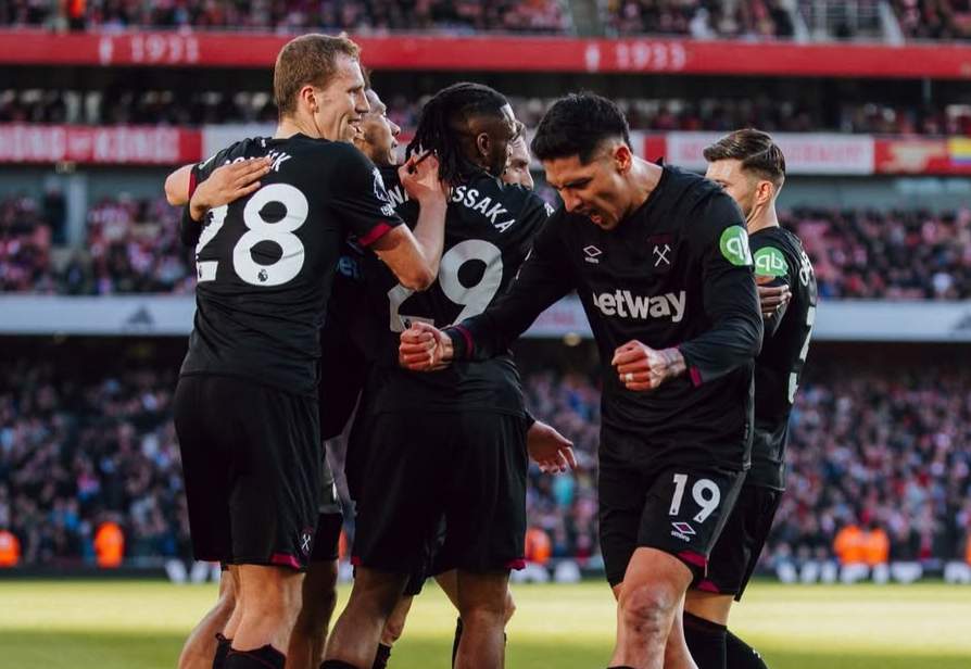 Hasil Liga Inggris: Arsenal Dipermalukan West Ham 0-1, Kartu Merah Jadi Biang Keladi?