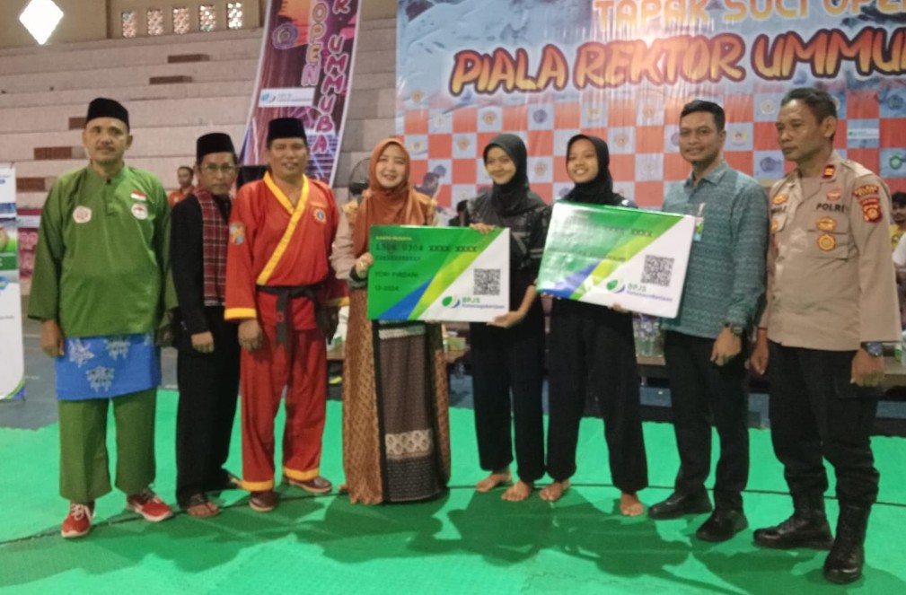 BPJS Ketenagakerjaan Berikan Perlindungan Kepada 570 Atlet Tapak Suci di Piala Open Rektor UMMUBA