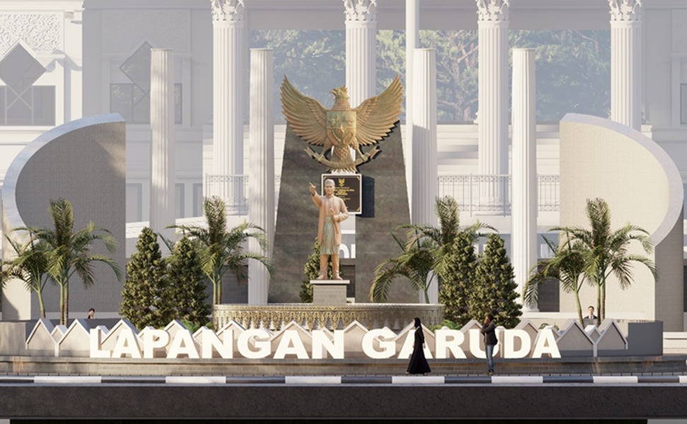 Bakal Keren Nih! Ini Foto-foto Rencana Pembangunan Lapangan Garuda di Jambi