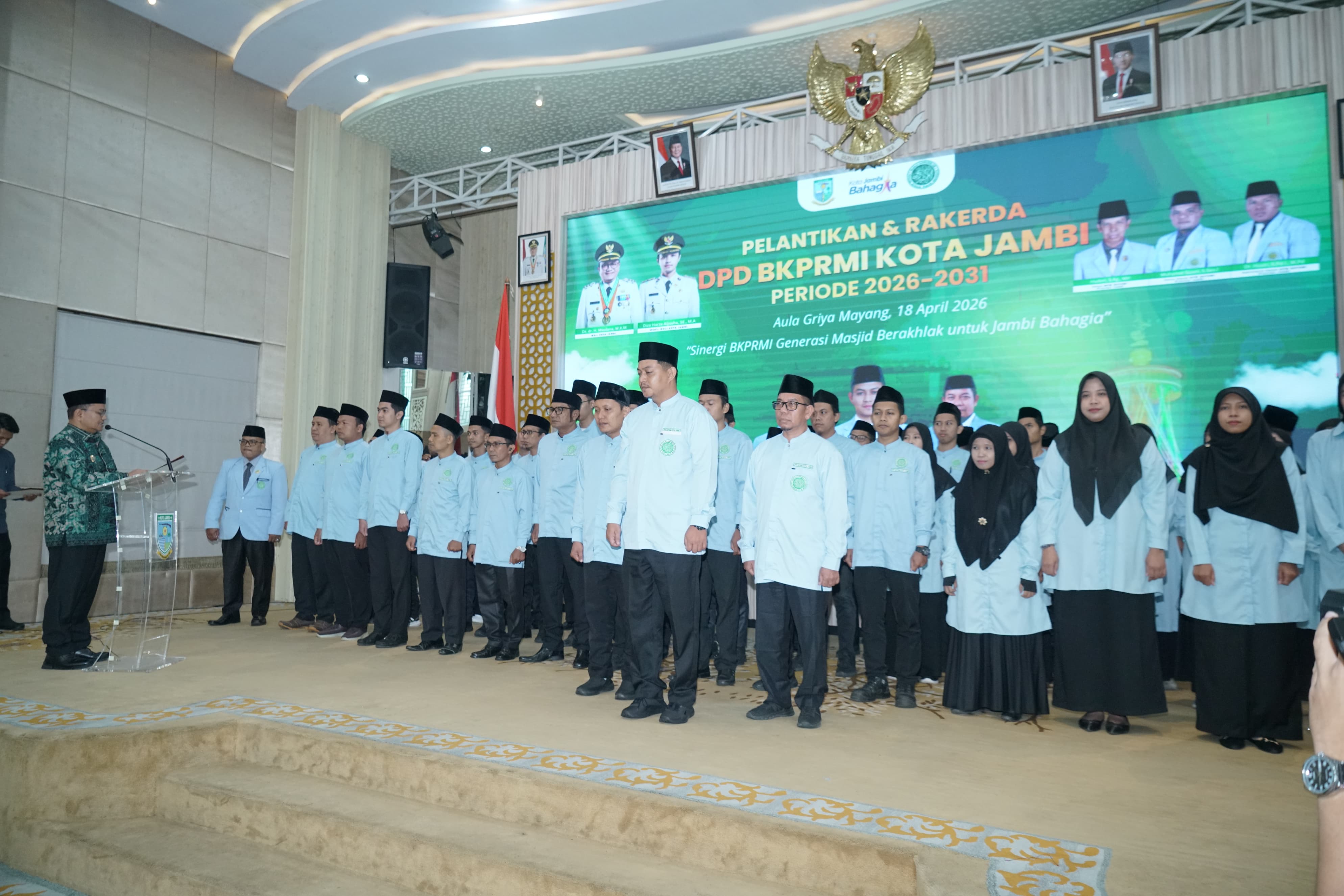 BKPRMI Kota Jambi Resmi Dilantik, Siap Garap Dakwah Generasi Muda