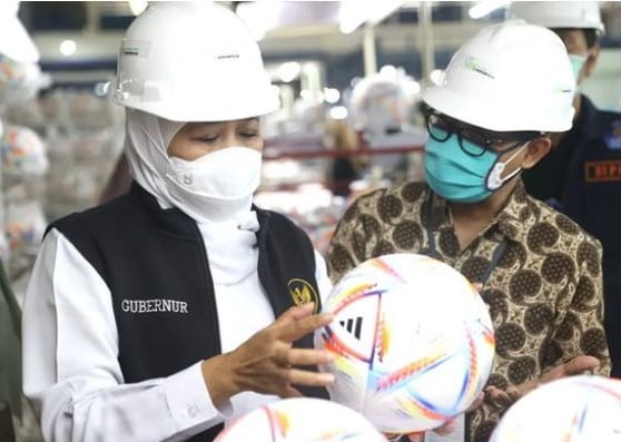 Resmi, Bola untuk Piala Dunia Produk dari Indonesia