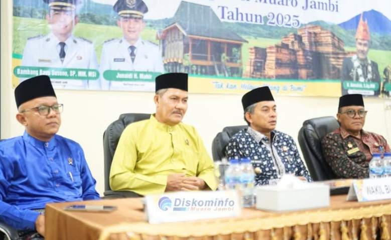 Wakil Bupati Muaro Jambi Buka Rakerda LAM 2025, Tegaskan Adat Melayu Tak Akan Hilang di Bumi