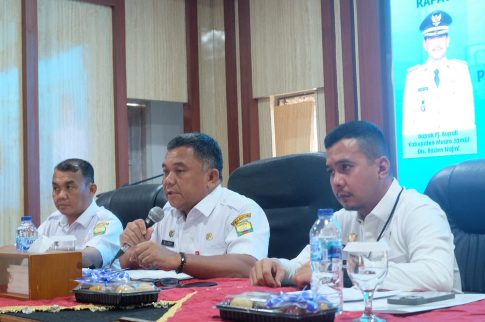 Sekda Muaro Jambi Minta OPD Percepat Realisasi Anggaran APBD Triwulan III 2024