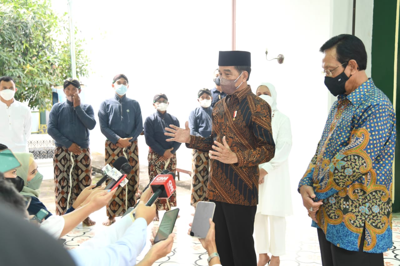 Salat Id dan Mudik, Presiden Jokowi: Alhamdulillah Berjalan Lancar