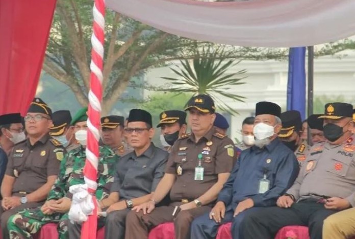 Komisi IV DPRD Kota Jambi Hadiri Apel Gelar Pasukan Mantap Brata