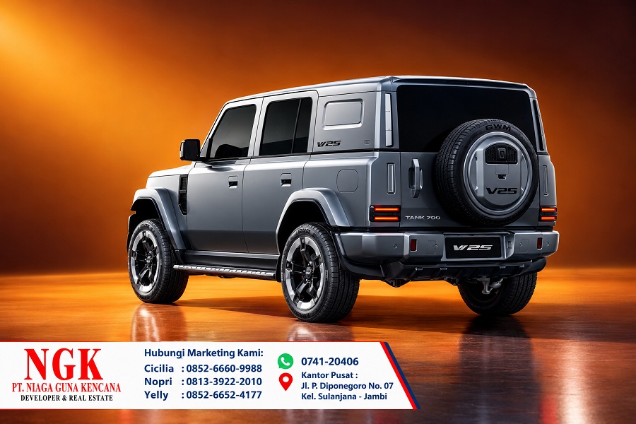  Chery Perluas Pasar Global Lewat Peluncuran SUV Off-Road Retro iCAR V25