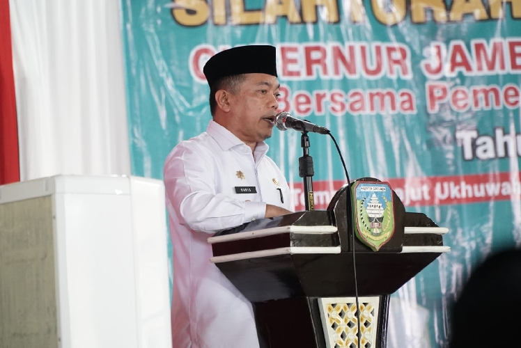 Gubernur Jambi Al Haris Silaturahmi dengan Pemkab Sarolangun