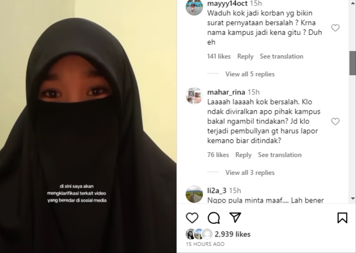 Korban Bully Malah Buat Pernyataan Bersalah, Pihak UIN STS Jambi: Agar Lebih Bijak Bermedsos