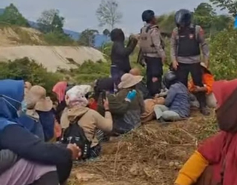 Buntut Demo 2 Desa Tolak PLTA Kerinci, Polisi Tahan Sejumlah Warga 