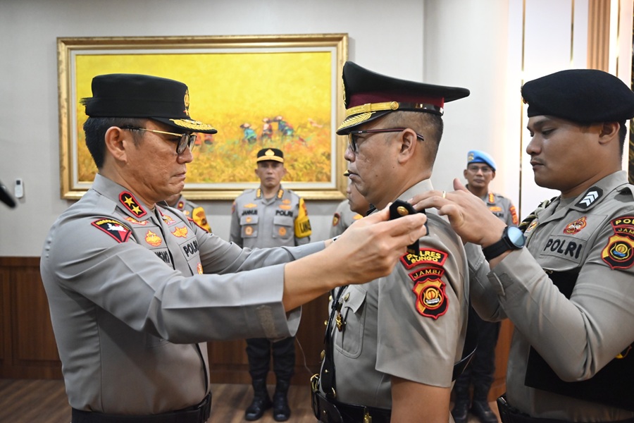 Resmi Diganti! AKBP Zamri Elfino Jadi Kapolres Bungo, Dilantik Langsung Kapolda Jambi