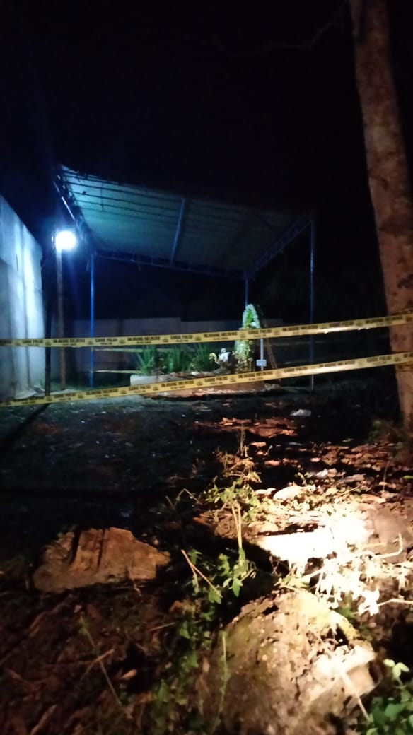 Jelang Autopsi Ulang, Area Makam Brigadir J Dipasang Garis Polisi