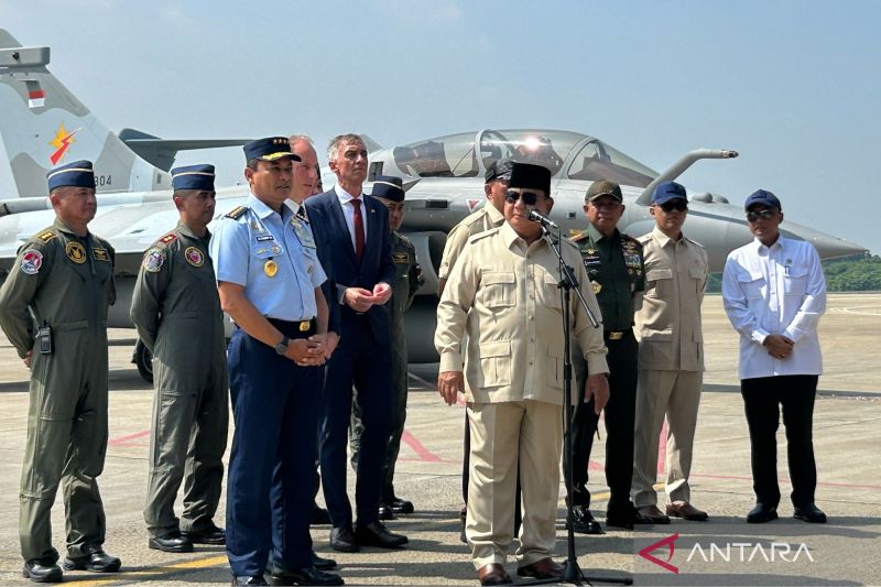 Prabowo: Pengadaan Alutsista Tonggak Penguatan Pertahanan Nasional