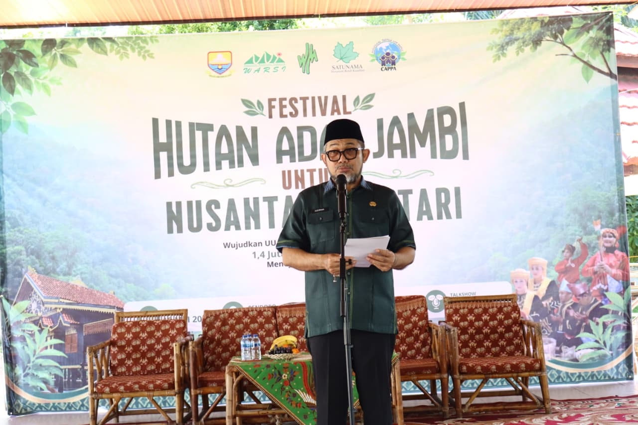Jambi Percepat Pengakuan Hutan Adat, Sekda Sudirman Tegaskan Komitmen Menuju 1,4 Juta Hektar Nusantara Lestari