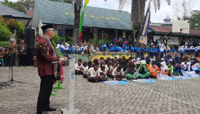 Wali Kota Jambi Syarif Fasha Buka O2SN Jenjang SD Kota Jambi, Ini Harapannya