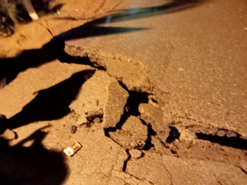 Jembatan Tamiai Terputus Akibat Longsor, Jalan Kerinci-Jambi Lumpuh