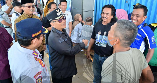 Wali Kota Jambi Maulana Dampingi Gubernur Al Haris Lepas 979 Pemudik Program Mudik Gratis Lebaran 2026 