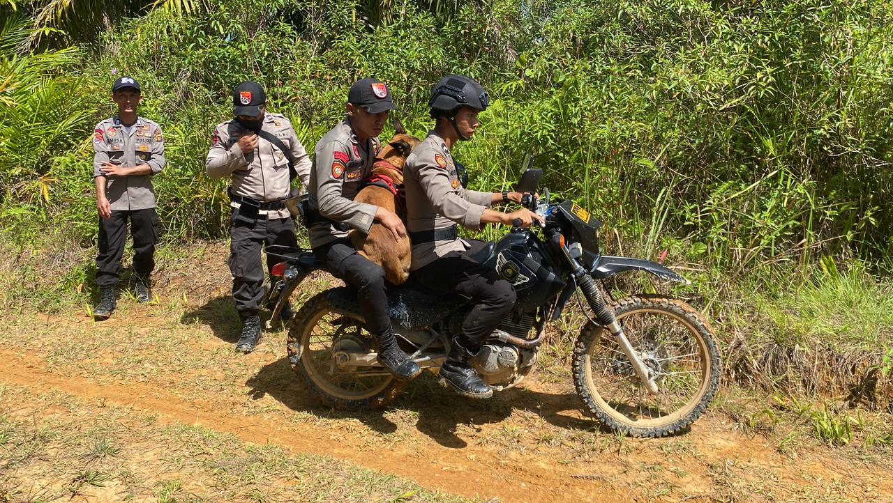 Polres Sarolangun Gunakan Anjing Pelacak, Sudah 6 Hari Ahmad Sabri Belum Ada Jejak