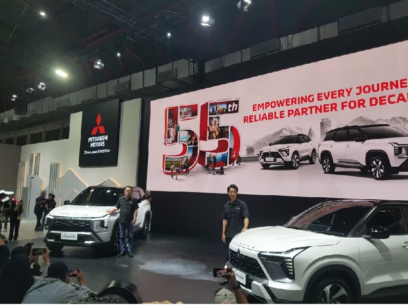 Mitsubishi Rayakan 55 Tahun, Xforce dan Destinator Edisi Spesial Debut di IIMS 2026