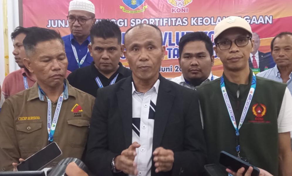 Sanusi Langsung Tancap Gas Benahi KONI Provinsi Jambi