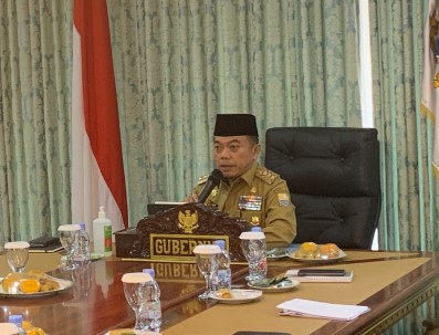 Rapat Bersama Mendagri, Gubernur Jambi Al Haris Sampaikan Penanganan Kenaikan Harga Beras 