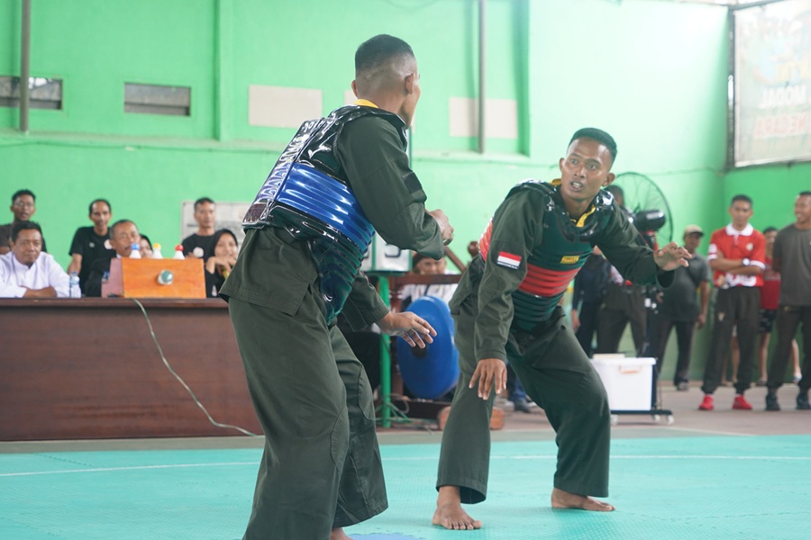 Seru! Ratusan Atlet Ikuti Kejuaraan Pencak Silat se-Provinsi Jambi Piala Danrem 042/Gapu 