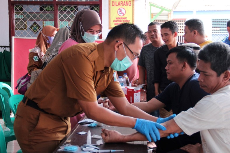 Deteksi Dini Virus TB dan HIV/AIDS, Lapas Bangko Lakukan Screening Warga Binaan