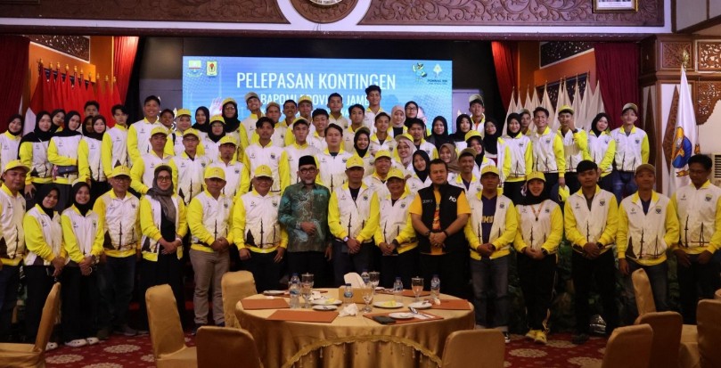 UNJA dan Pemprov Jambi Resmi Lepas 76 Atlet BAPOMI ke POMNAS XIX 2025