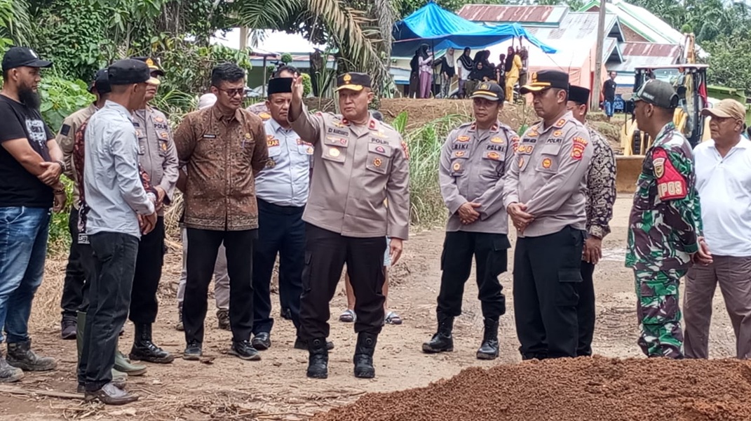 Jembatan Bailey di Jalinsum Bungo Selesai Minggu, Wakapolda Jambi: Hanya untuk Kendaraan 21 Ton