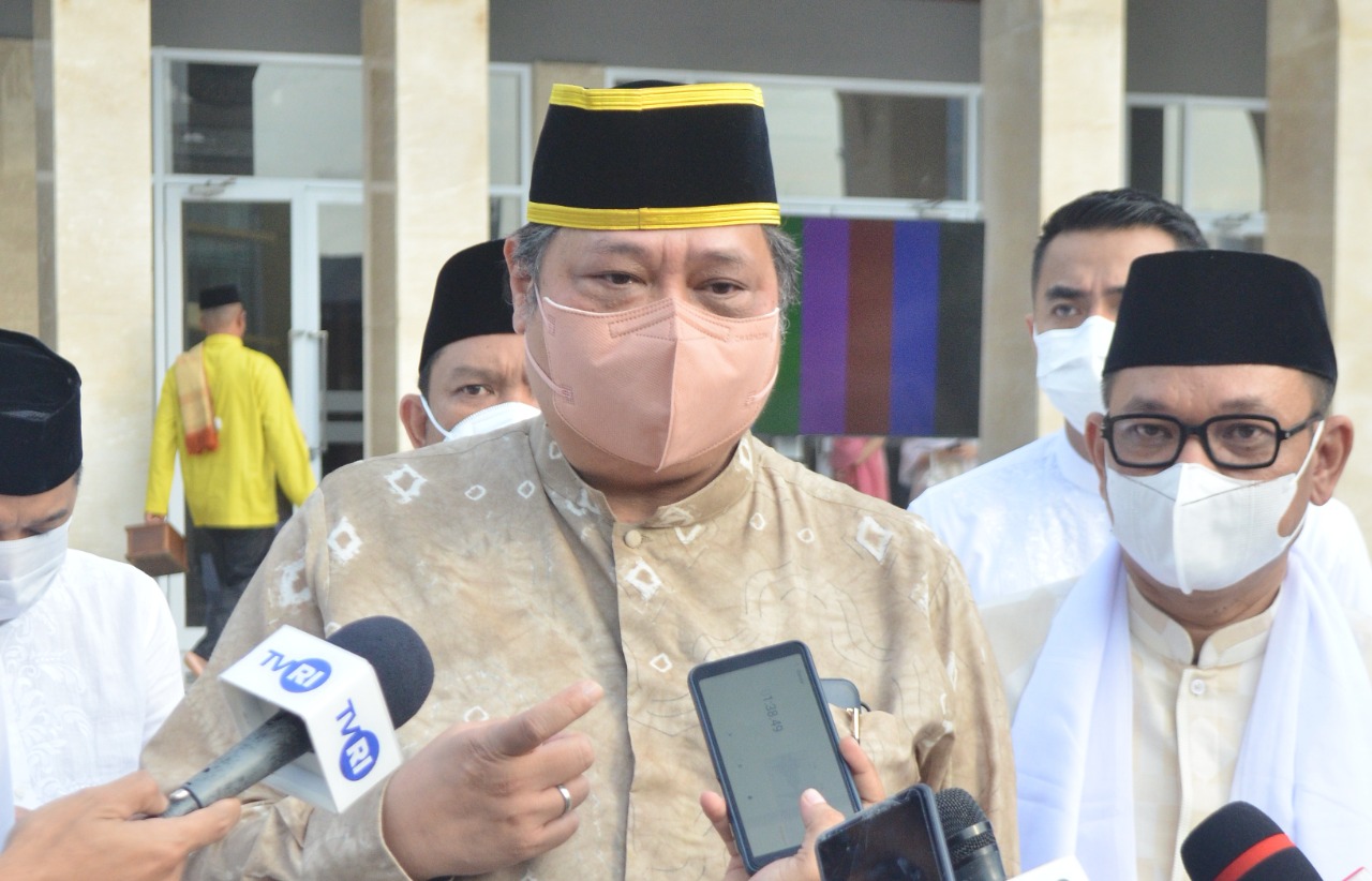 Airlangga Sebut Momen Mudik Idul Fitri Menjaga Perekonomian Masyarakat