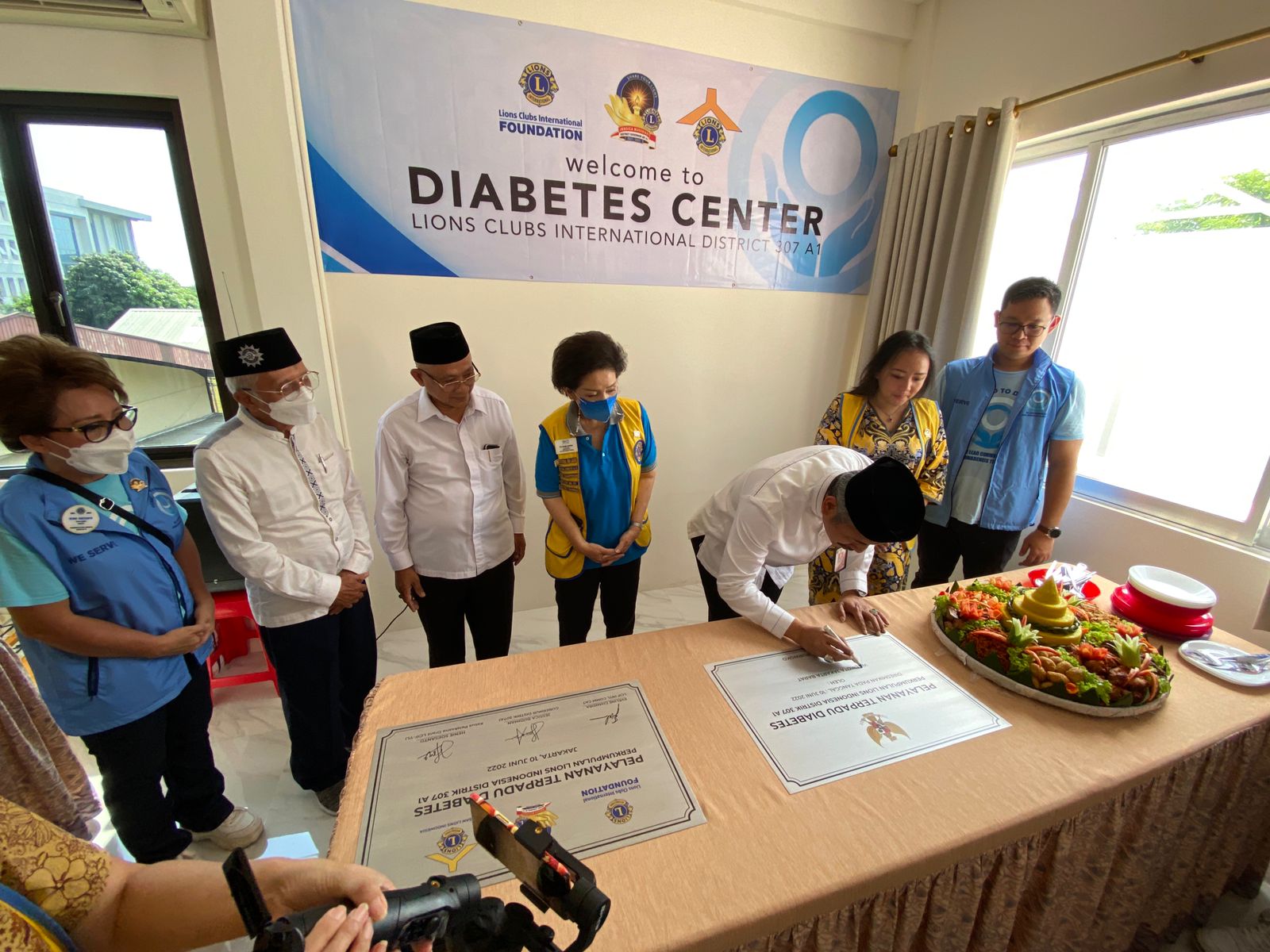 Peresmian Diabetes Center Perkumpulan Lions Indonesia Distrik 307A1