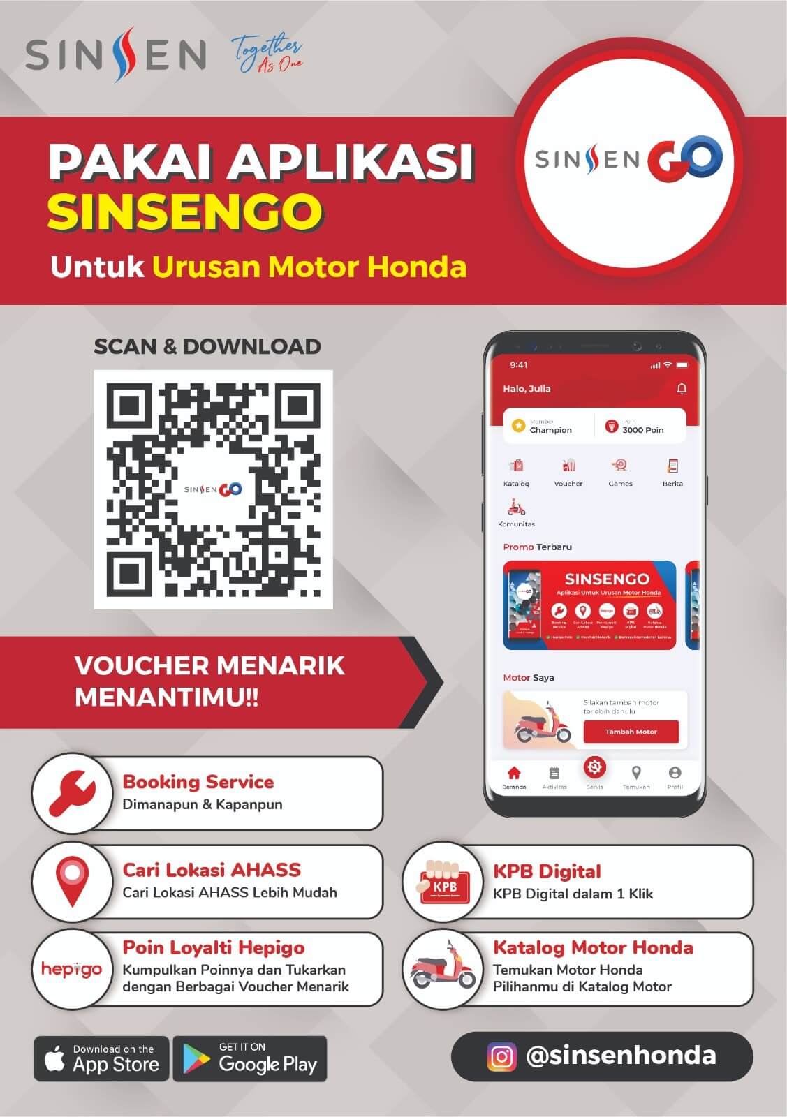 Lebih Praktis dan Seru, Download Aplikasi Sinsengo di Handphone Anda Sekarang