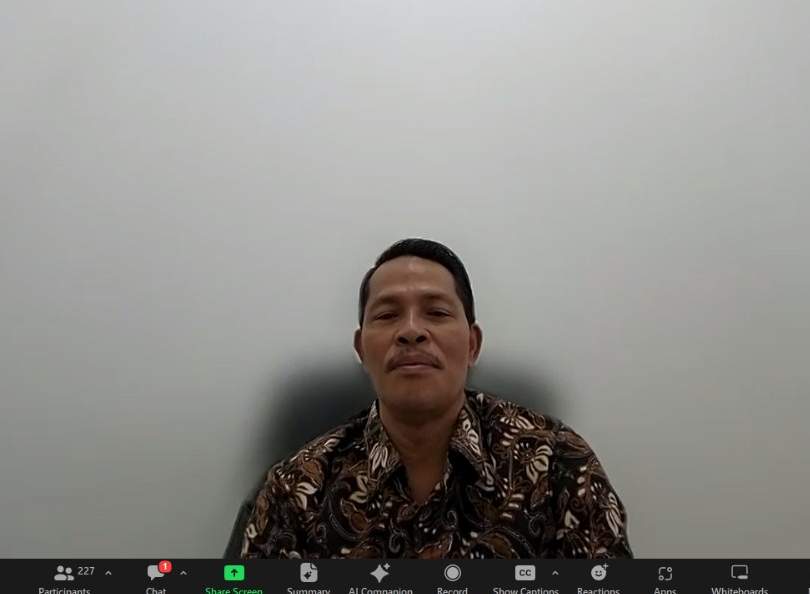 Rektor UNJA Jadi Narasumber di Webinar Nasional KPU Sarolangun Bertajuk 'Pemilih Cerdas, Pemimpin Berkualitas