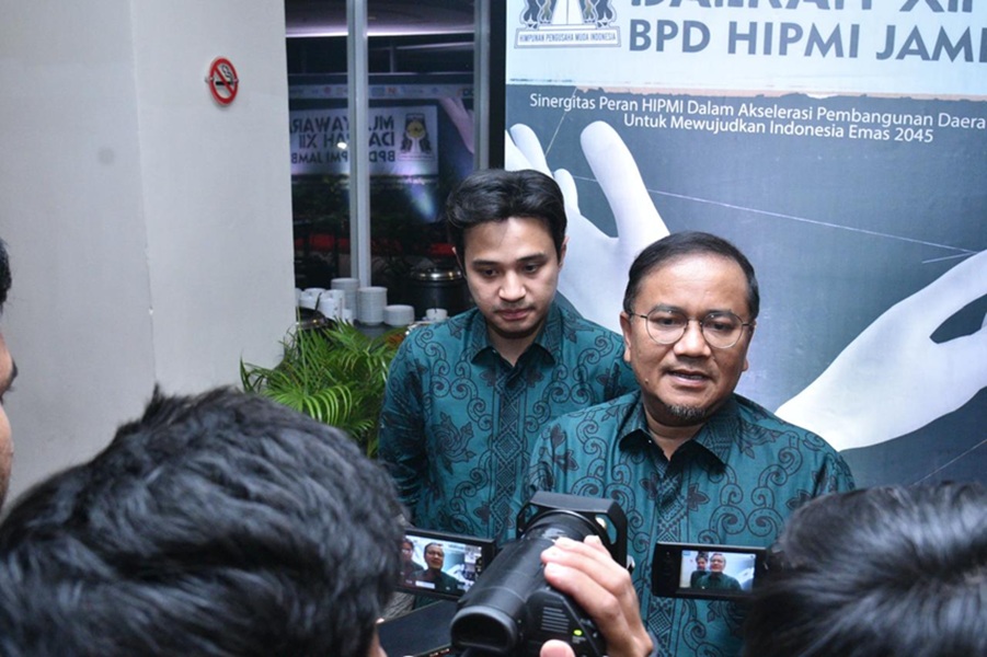 Wali Kota Jambi Maulana Apresiasi Kepemimpinan Baru HIPMI, Harapkan Akselerasi UMKM dan Investasi
