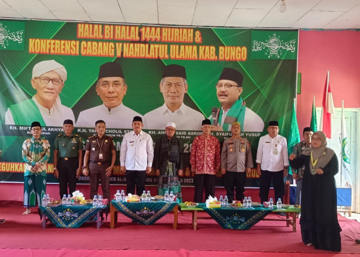 Bupati Bungo Membuka Secara Resmi Konfercab ke-V PCNU Bungo